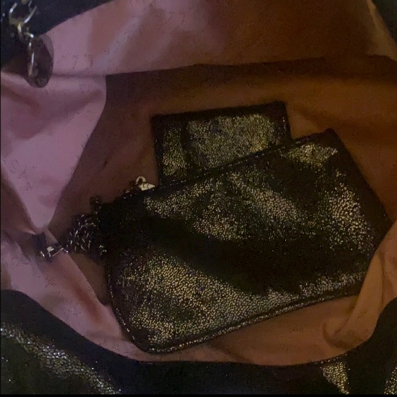 Stella McCartney Falabella Quilted Gunmetal - Picture 5 of 12